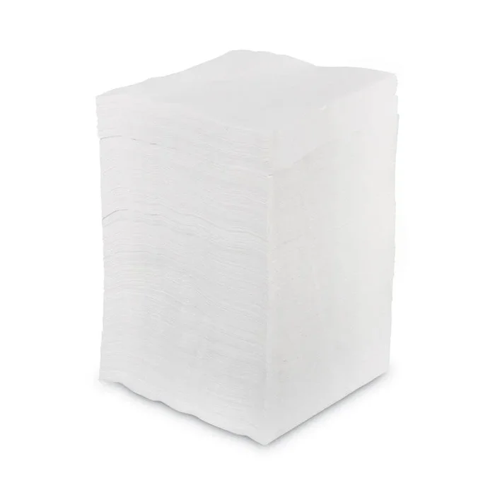 1/4-Fold Lunch Napkins, 1-Ply, 11.8 x 11.2 , White, 6,000/Carton