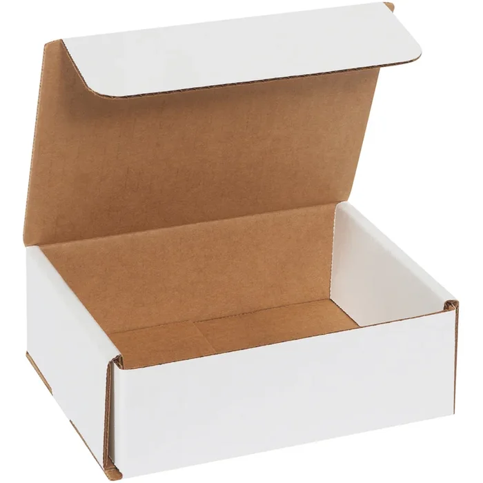 10 x 6 x 3 White Corrugated Mailers 50/Bundle