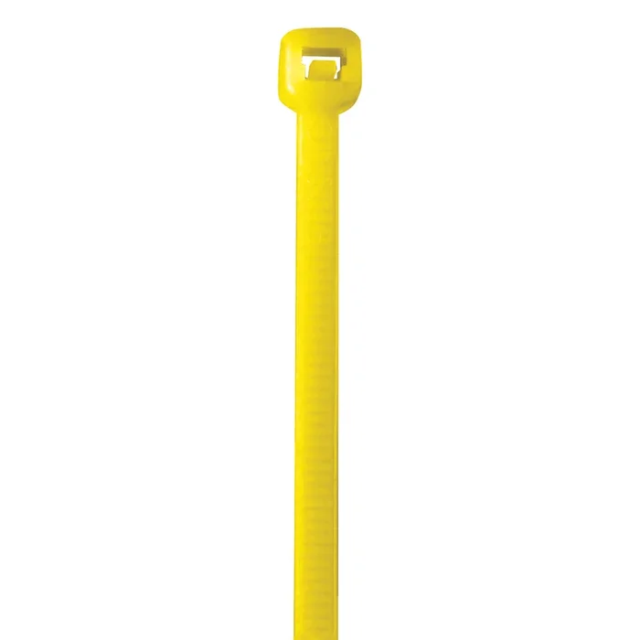 11″ (50 lb Tensile) Yellow Cable Ties 1000/Case