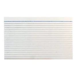 127 x 76mm White Index Cards