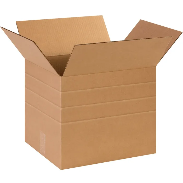 14 x 12 x 12 Multi Depth Corrugated Boxes 25/Bundle