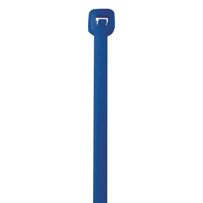 18″ (50 lb Tensile) Blue Cable Ties 500/Case