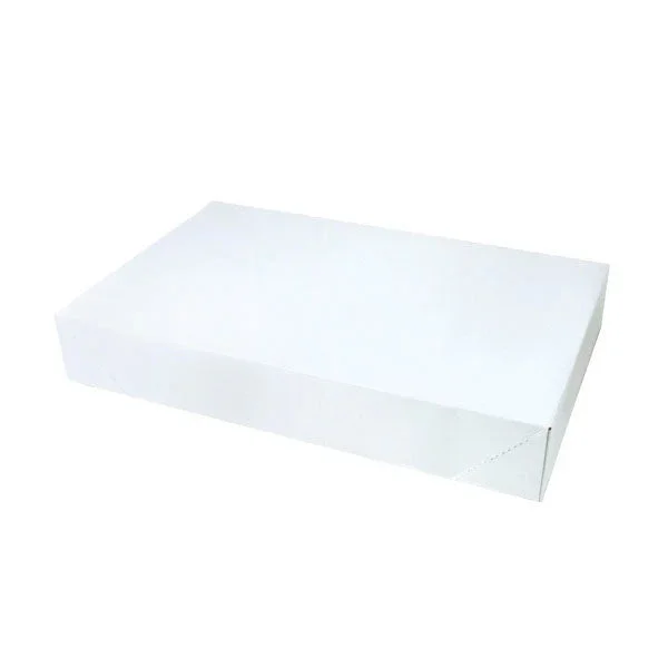 19 x 12 x 3 White Apparel Box – Matte Finish 50/Case