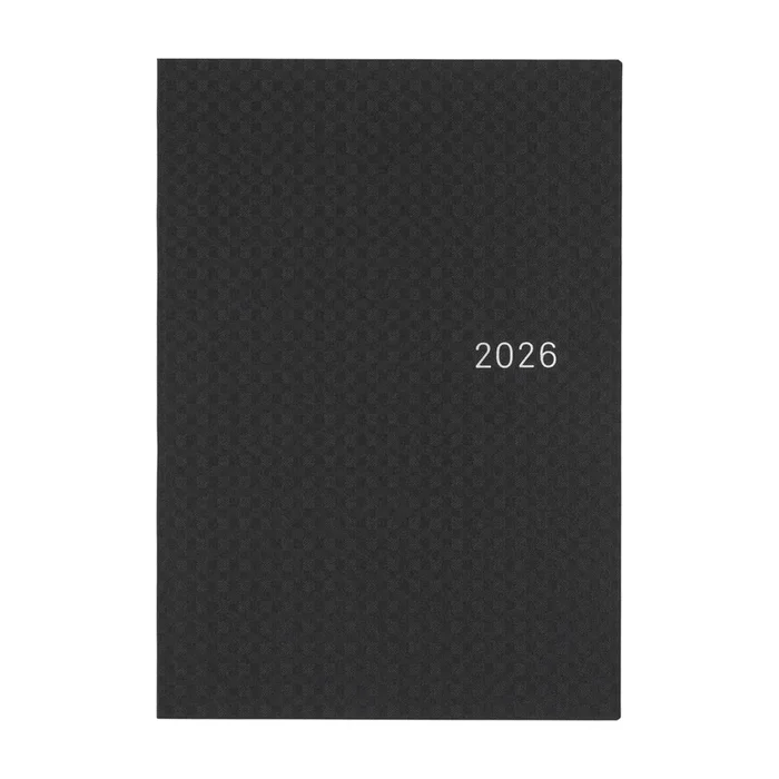 2026 Planner / Hon A5 Paper Series Black Gingham