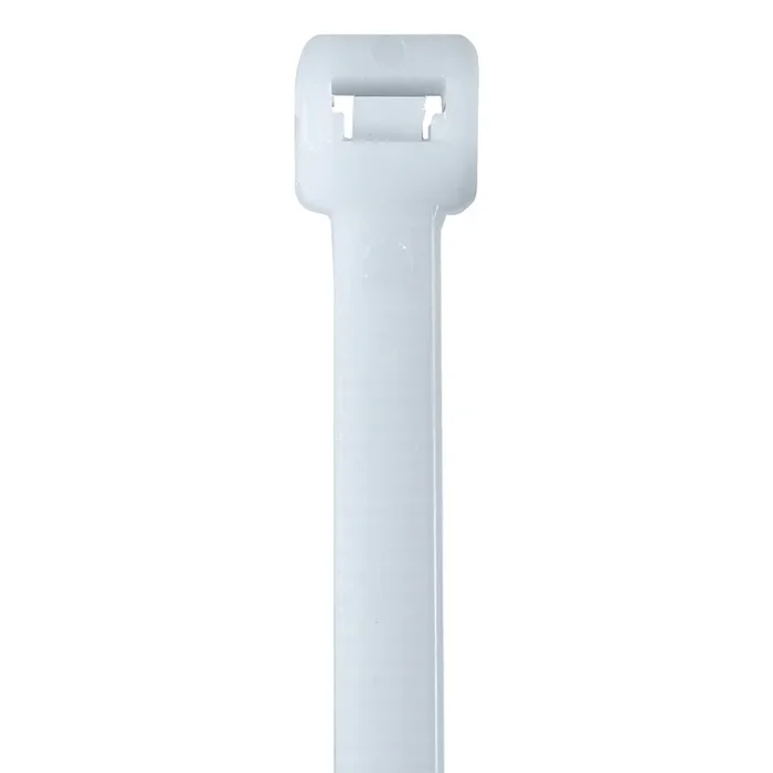 25″ (175 lb Tensile) Jumbo Clear Nylon Cable Ties 100/Case