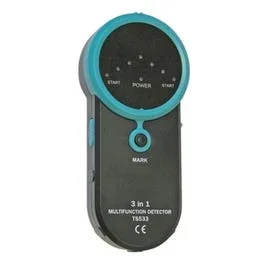 3 in 1 Stud Metal and Live Wire Detector