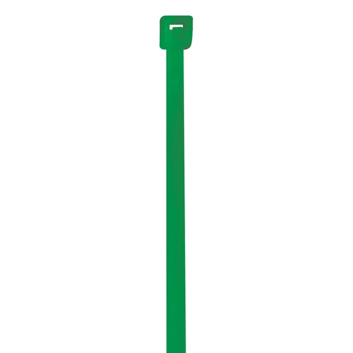 4″ (18 lb Tensile) Green Cable Ties 1000/Case