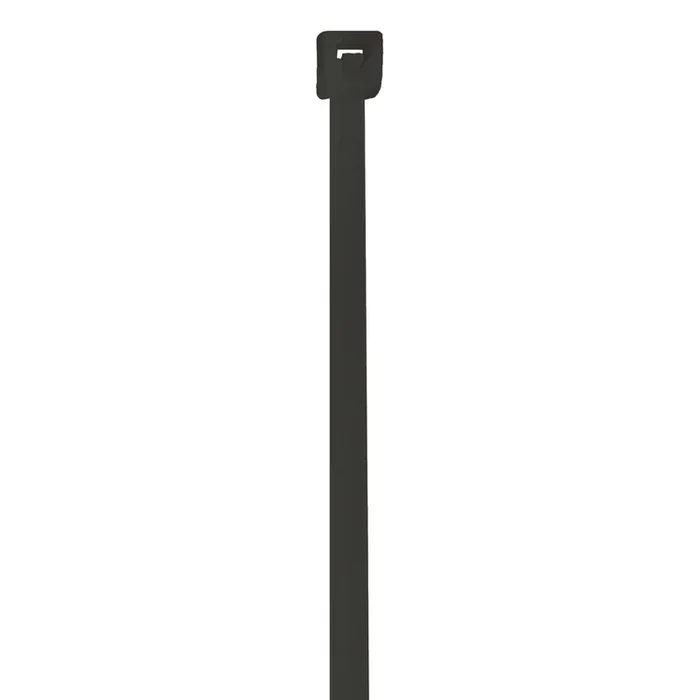 8″ (18 lb Tensile) Black UV Cable Ties 1000/Case