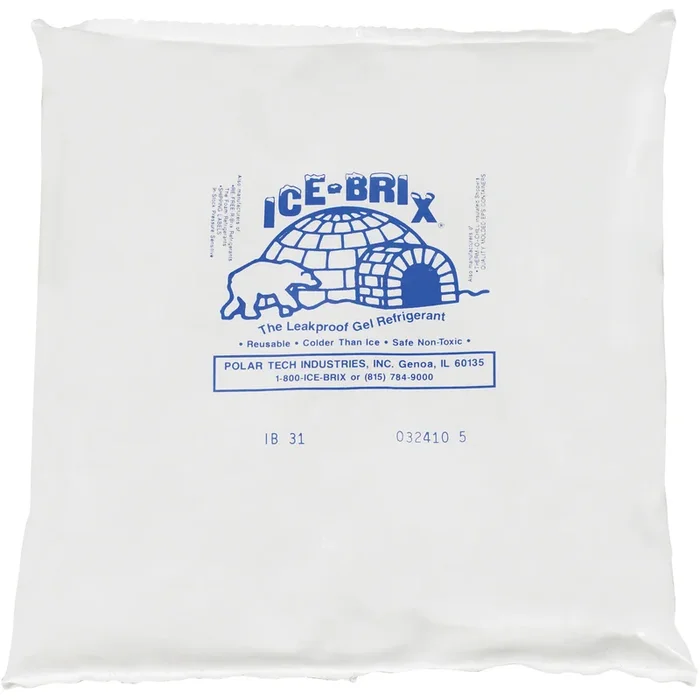 8 x 8 x 1 1/2 – 32 oz. Ice-Brix Cold Packs 9/Case