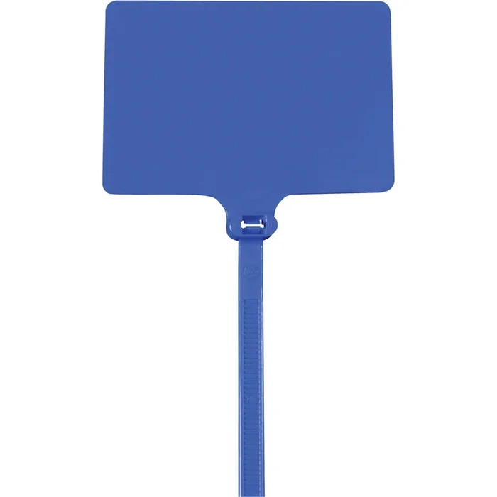 9″ (120 lb Tensile) Blue Identification Cable Ties 100/Case