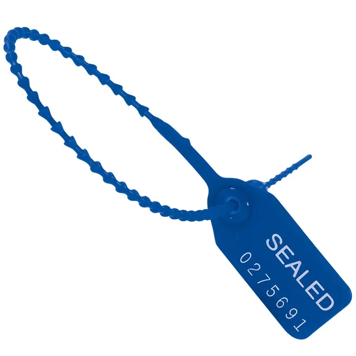 9″ Blue Tug Tight Pull-Tight Seals 100/Case