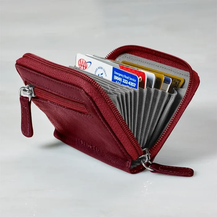 Accordion Card File Wallet
