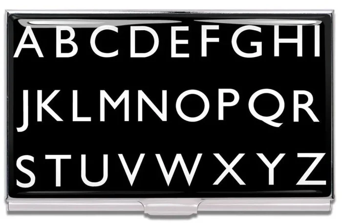 Acme Studio Card Case Alphabet