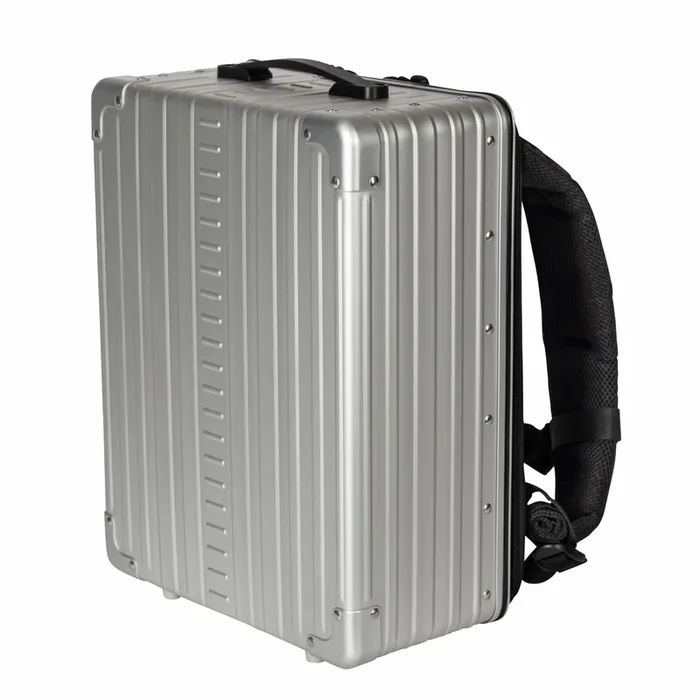 Aleon 17″ Aluminum Backpack Platinum