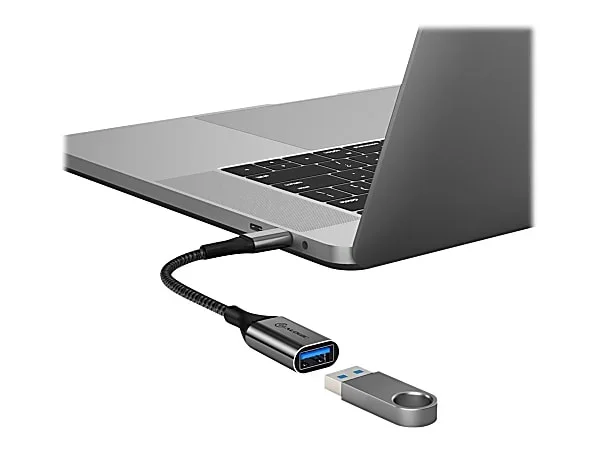 Alogic Super Ultra – USB adapter – 24 pin USB-C (M) to USB Type A (F) – USB 3.1 Gen 1 – 5.9 in – space gray