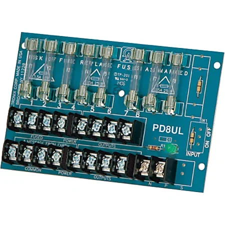 Altronix PD8UL Power Distribution Module – 28 V AC, 28 V DC