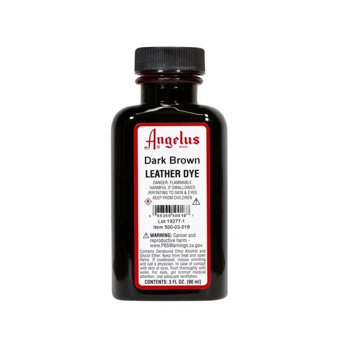 Angelus Leather Dye 3 fl oz (88.7 ml) – Dark Brown