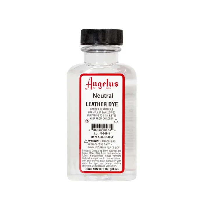 Angelus Leather Dye 3 fl oz (88.7 ml) – Neutral (for diluting)