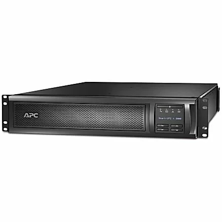 APC by Schneider Electric Smart-UPS 3000 VA Tower/Rack Mountable UPS – 2U Rack-mountable – 3 Hour Recharge – SMX3000RMHV2UNC