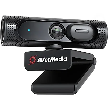 AVerMedia CAM 315 Webcam – 2 Megapixel – 60 fps – USB Type A – TAA and NDAA Compliant – 1920 x 1080 Video – CMOS Sensor – Fixed Focus – Microphone