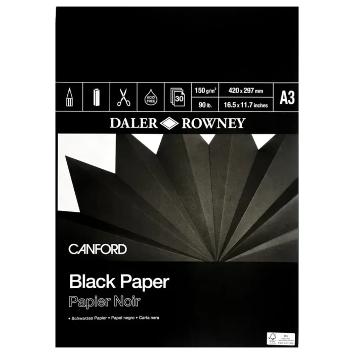 Black Paper A3