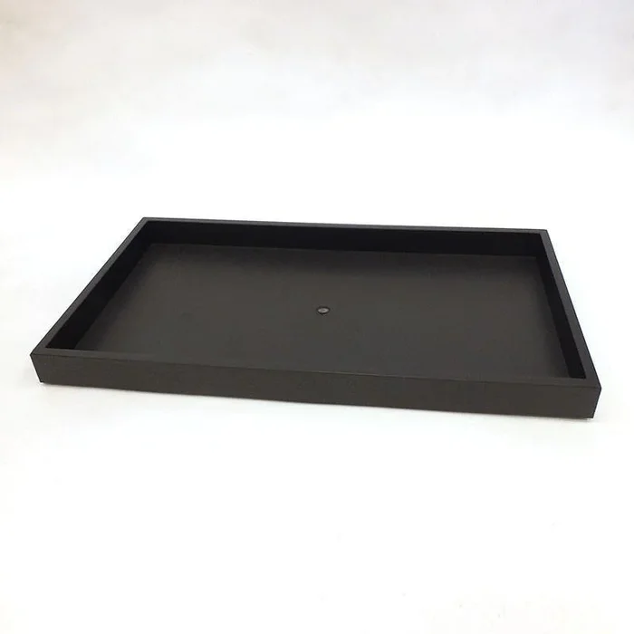 Black Plastic Tray 14-3/4″ x 8-1/2″ x 1″