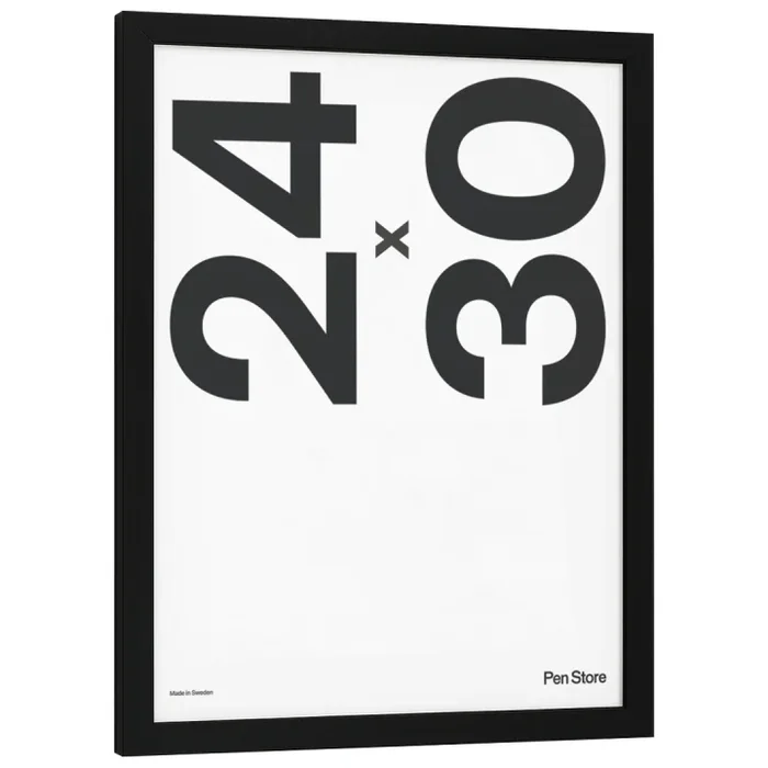 Black Wooden Frame 24×30 cm