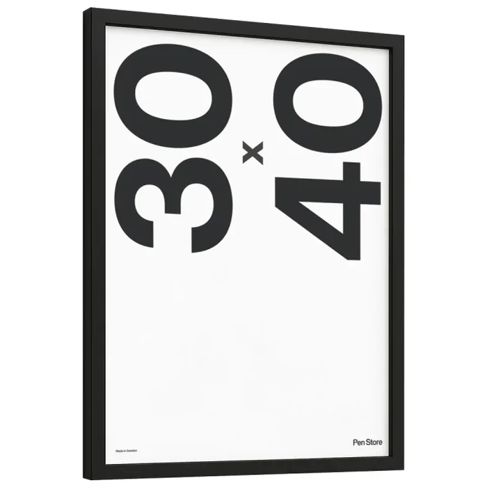 Black Wooden Frame 30×40 cm
