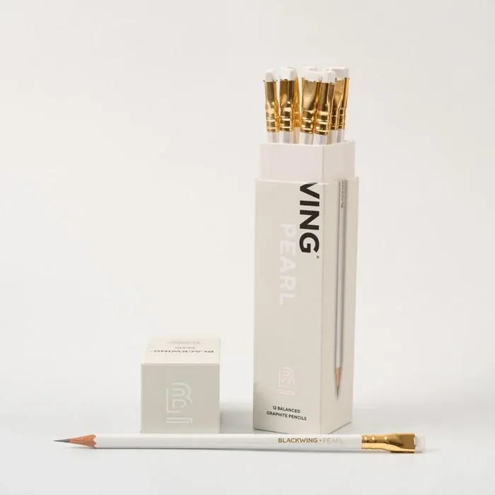 Blackwing Pearl Pencil with White Eraser