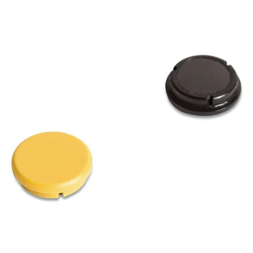 Board Magnets, Circles, Assorted Colors, 0.75″ Diameter, 10/pack
