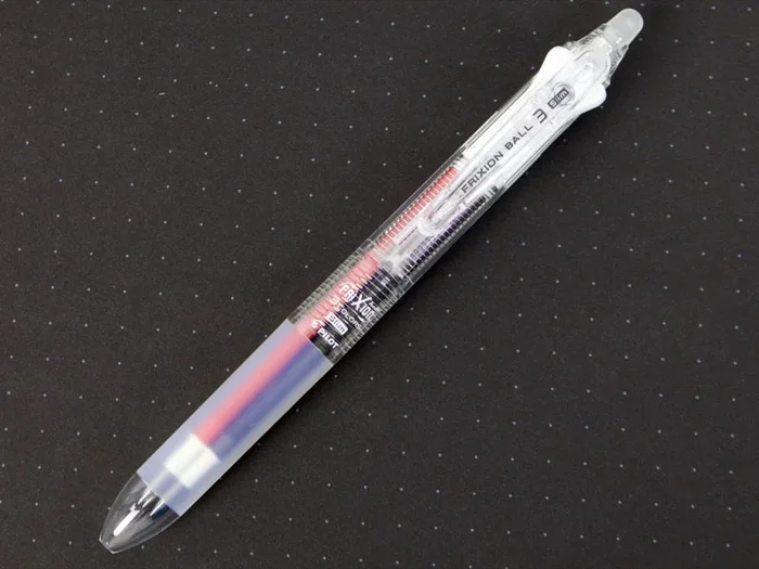 Bolígrafo borrable Frixion Ball 3 con cuerpo transparente (multicolor personalizado)