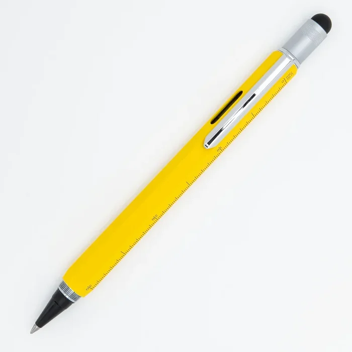 Bolígrafo roller de tinta líquida amarillo The Original Tool Pen™ de Monteverde USA®