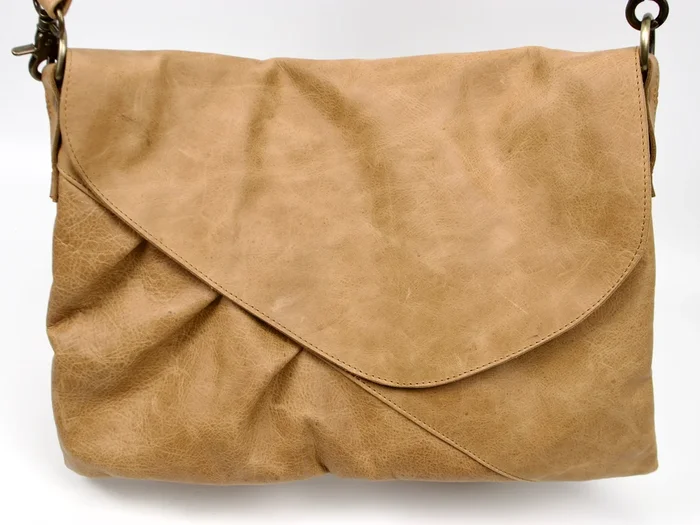 Bolso bandolera Milloo Erato marrón desgastado