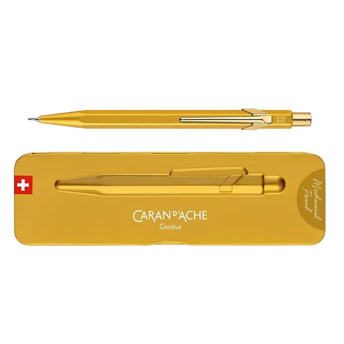 Caran d’Ache 849 Goldbar Mechanical Pencil