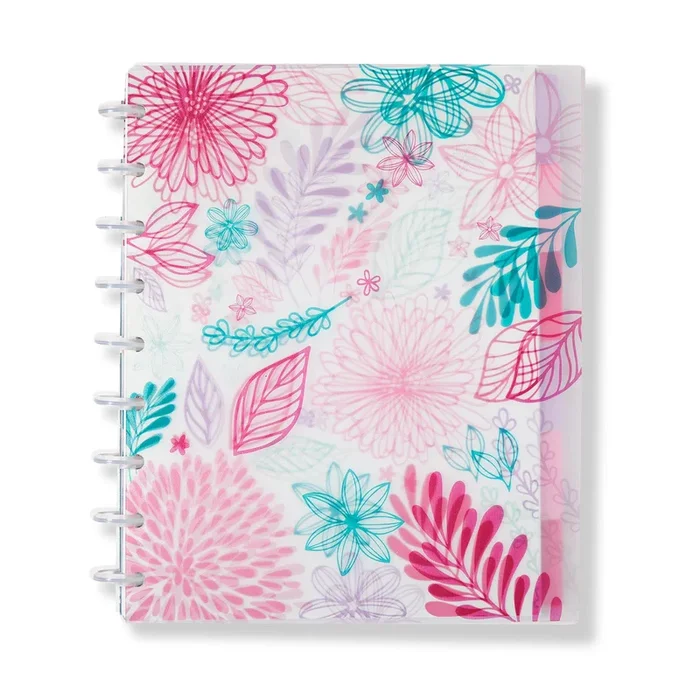 Circa Secret Garden Weekly/Monthly Undated Agenda Notebook