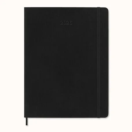 Classic Planner 2026 XLWeekly, soft cover, 12 months, Black