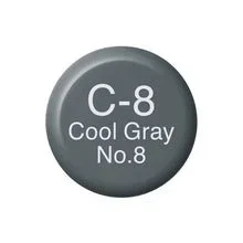 Copic Ink 12ml – C8 Cool Gray 8