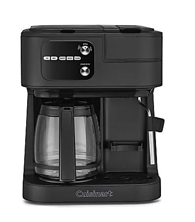 Cuisinart 4-In-1 Barista 12-Cup Programmable Coffee Maker, Black