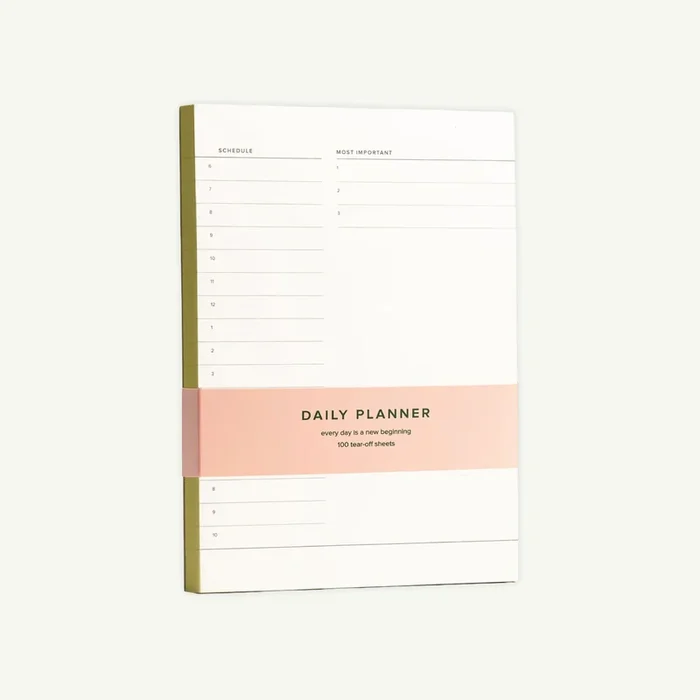 Daily Planner Pad