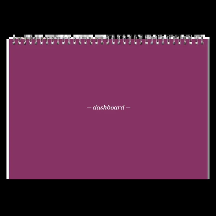 Dashboard Spiral Deskpad – Less Than Perfect