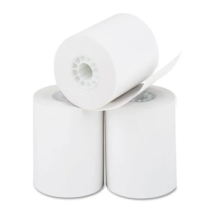 Direct Thermal Printing Thermal Paper Rolls, 2.25″ x 85 ft, White, 3/Pack