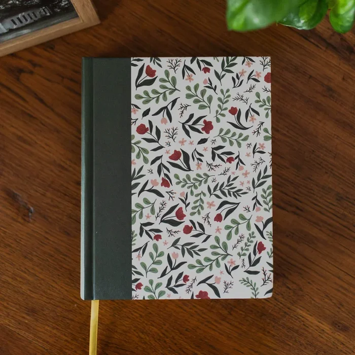 ESV Single Column Journaling Bible® | Rust Floral