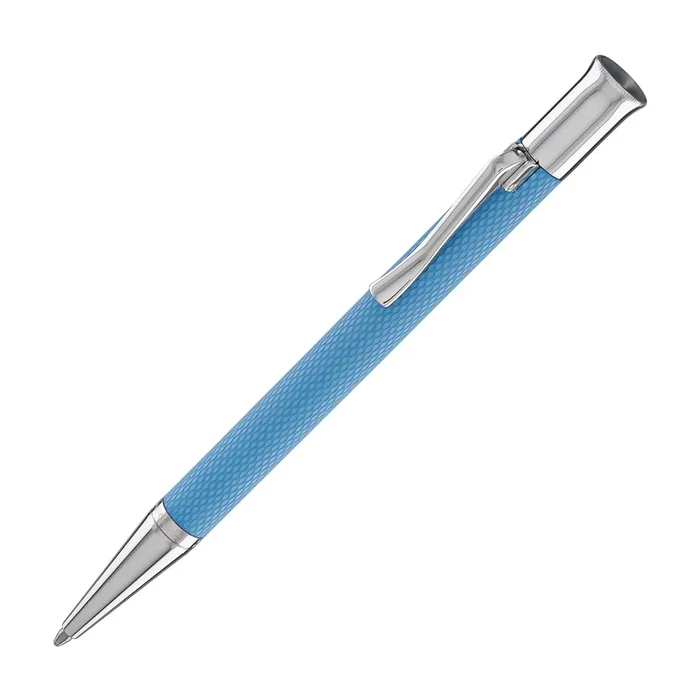 Faber-Castell Guilloche Ballpoint Pen in Gulf Blue