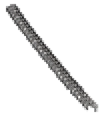 Fellowes Wire Binding Combs, 5/16″, 50 Sheets, Midnight Black