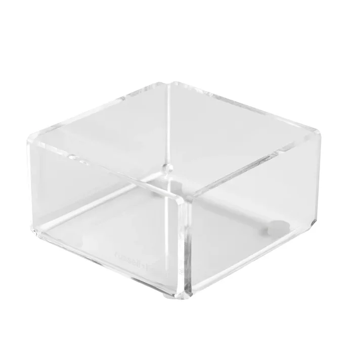 Fine Line Acrylic Bloc – 3″ x 3″ Drawer or Desk Organizer