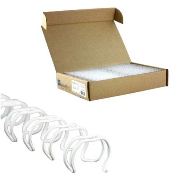 GBC Premium 1/4″ White 3:1 Twin Loop Wire