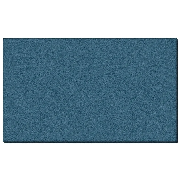 Ghent Vinyl Wrapped Bulletin Board, 4’H x 12’W, Ocean