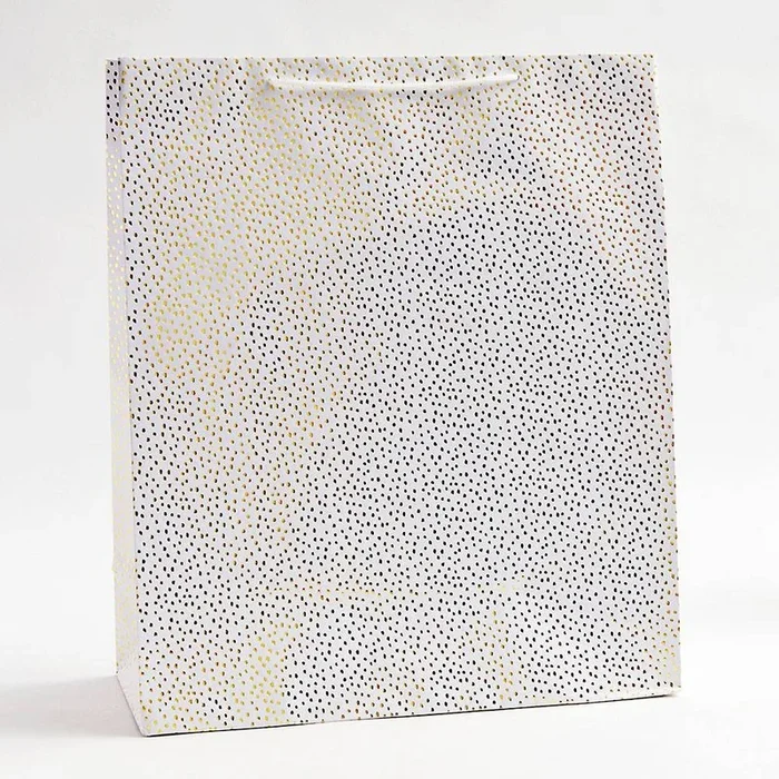 Gold Foil Flurry Extra Large Gift Bag