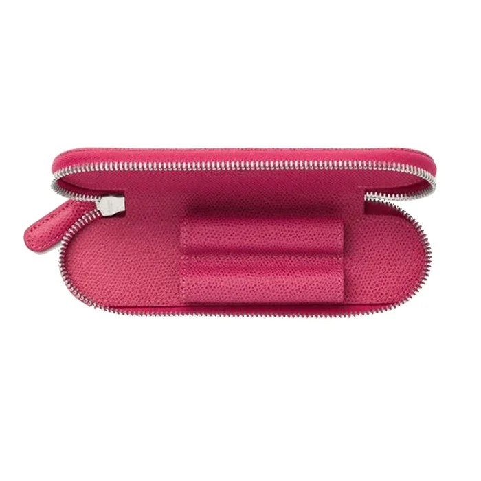 Graf von Faber-Castell Guilloche Electric Pink Case With Zipper For 2 Pens