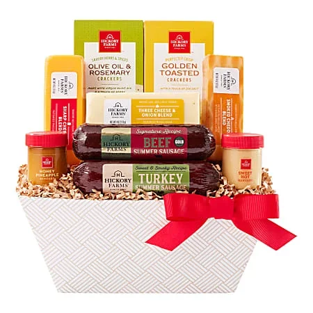 Hickory Farms; Signature Flavors Gift Basket